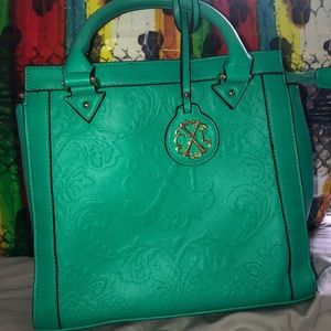 Emerald Green Christian Lacroix Purse